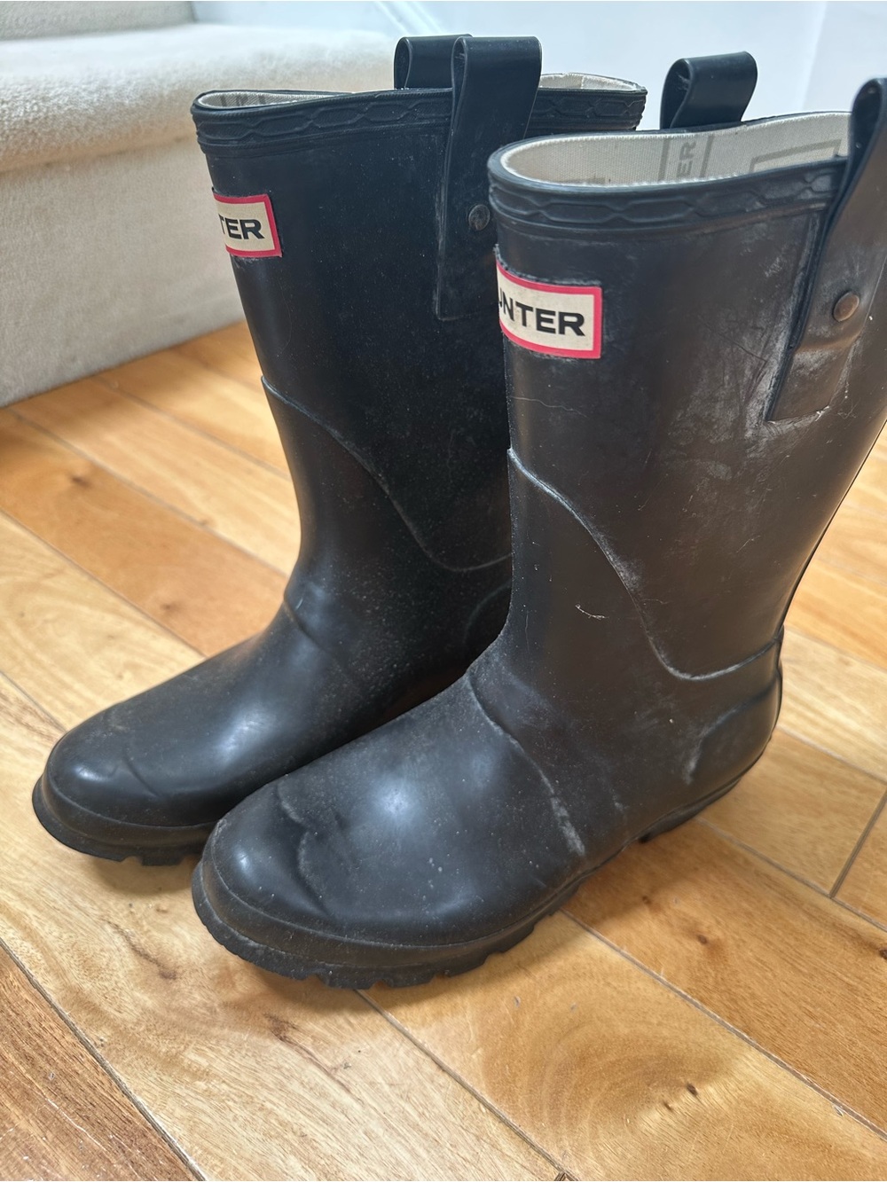 Hunter Black Classic Short Rain Boots